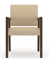 Brooklyn Wood Guest Chair with arms